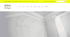 Desktop Screenshot of die-etagen.de